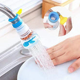 Faucet-tap – Anti-splash 360 Degree Adjustable And Rotating Water Purifier Tap For Kitchen-shower With Clip-water Saving Filter