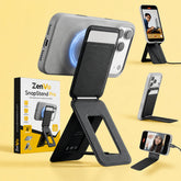 Zenvo® SnapStand Pro – Magnetic Mobile Wallet Tripod