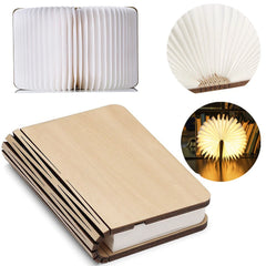 LED WOODEN BOOK LAMP