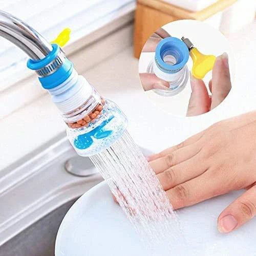 Faucet-tap – Anti-splash 360 Degree Adjustable And Rotating Water Purifier Tap For Kitchen-shower With Clip-water Saving Filter