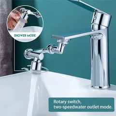 Flexible 1080° Faucet Extender – Dual Modes