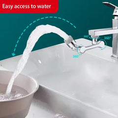 Flexible 1080° Faucet Extender – Dual Modes