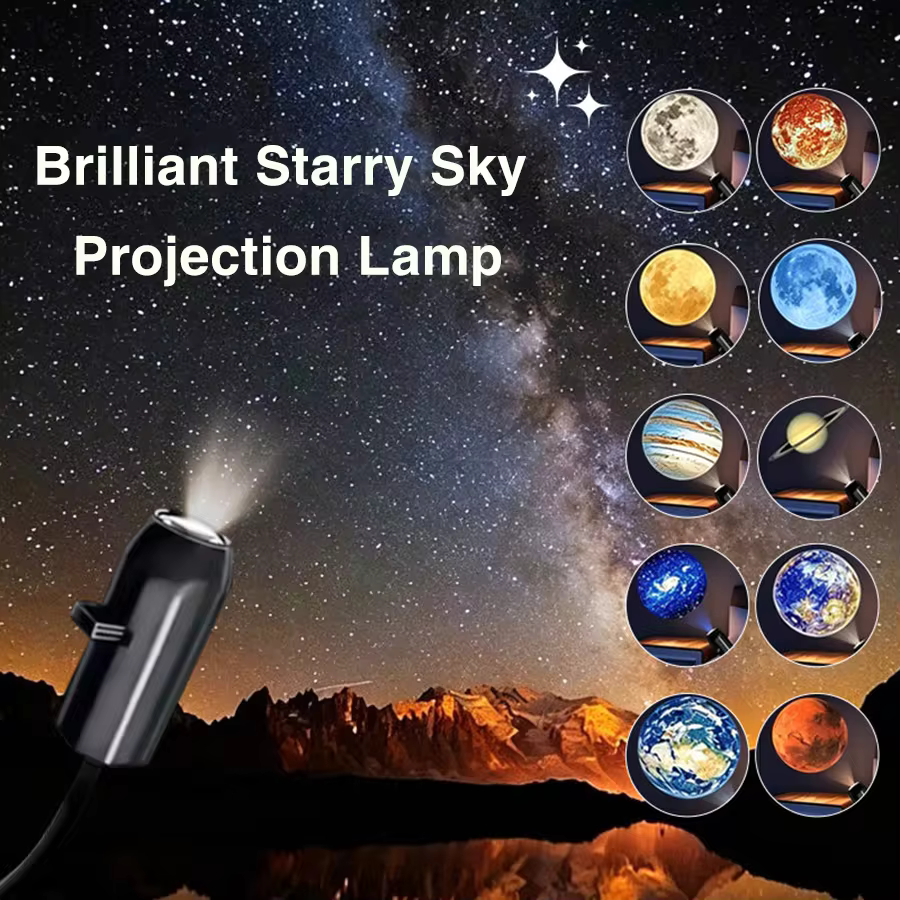 LED Galaxy Projection Light