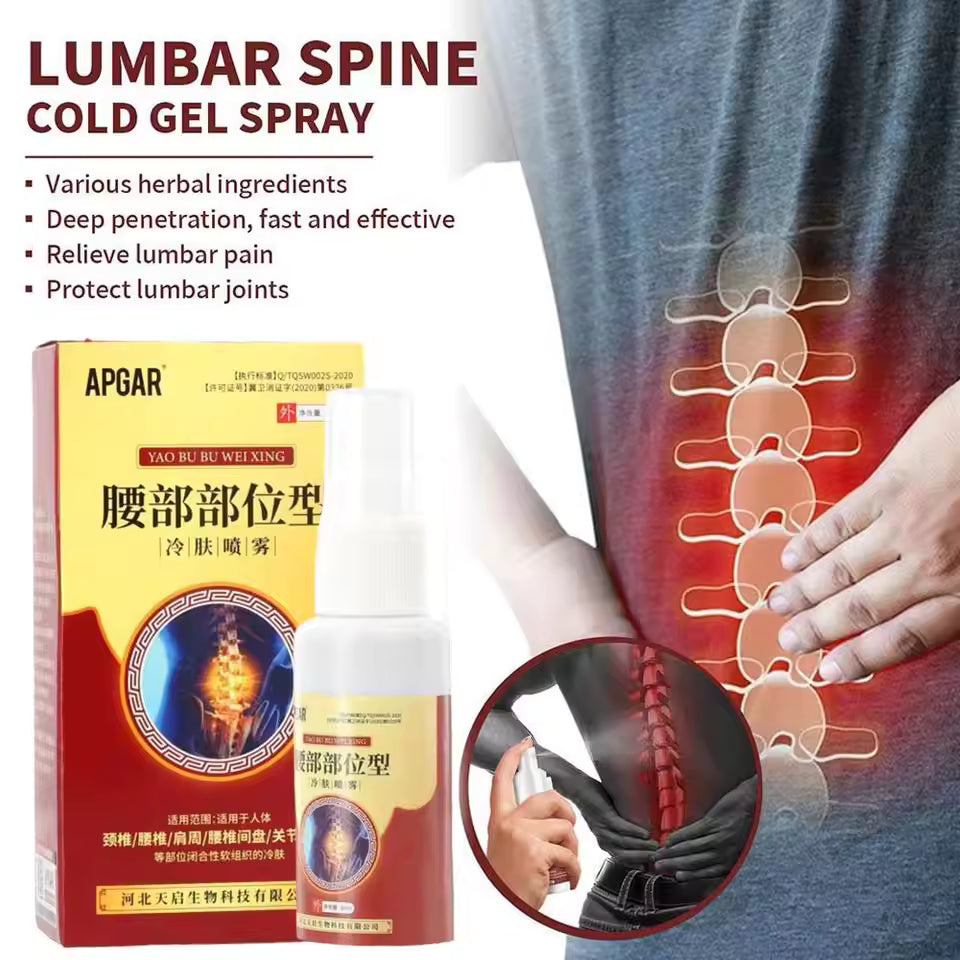 Lumbar Spine & Knee Pain Relief Spray